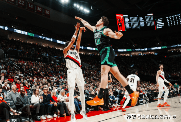 开拓者爆冷掀翻绿军！阿夫迪亚24+10+7 克林根18+18 杨瀚森命中NBA首记三分